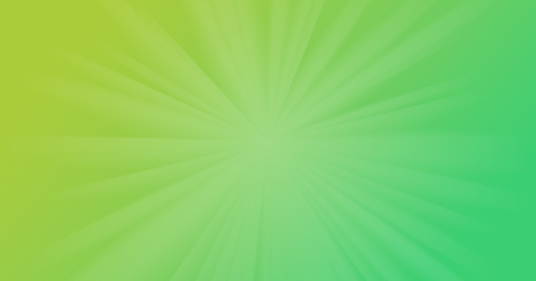 Abstract sunburst gradient background transitioning from yellow to green, bright and energetic mood